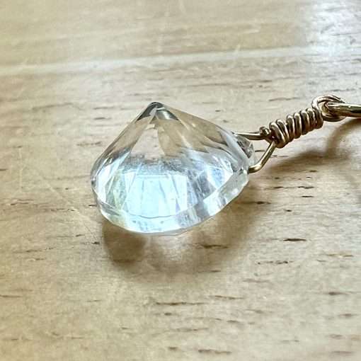 Sparkly Clear Quartz Necklace - Image 4