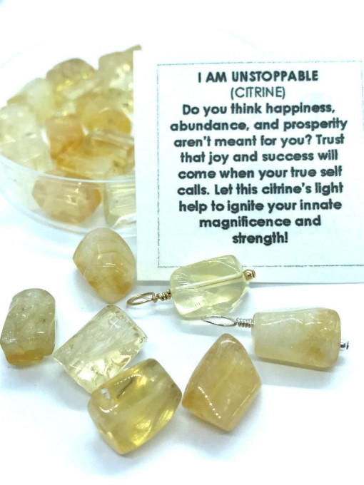 I Am Unstoppable - Citrine I AMulet - Image 2