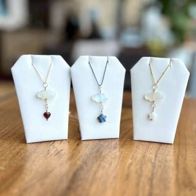 Moonstone Cloud Necklaces