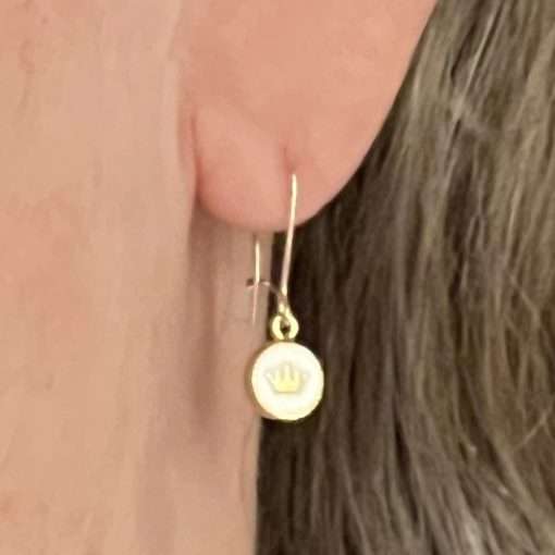Tiny Tiara Earrings - Image 2
